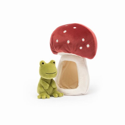 Jellycat Forest Fauna Frog New Zealand | CAKUV7532